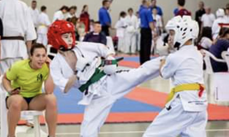 Karate diákolimpia megyedöntő